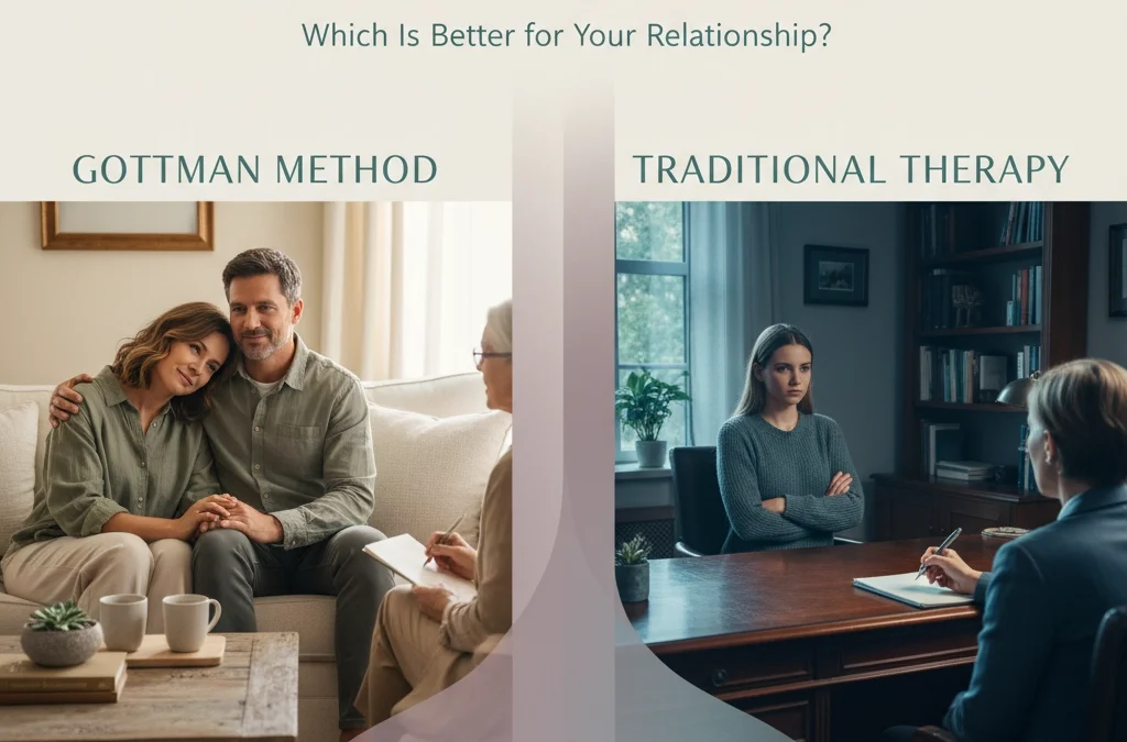 Gottman Method vs. Traditional Couples Therapy: Which Is Better for Your Relationship?